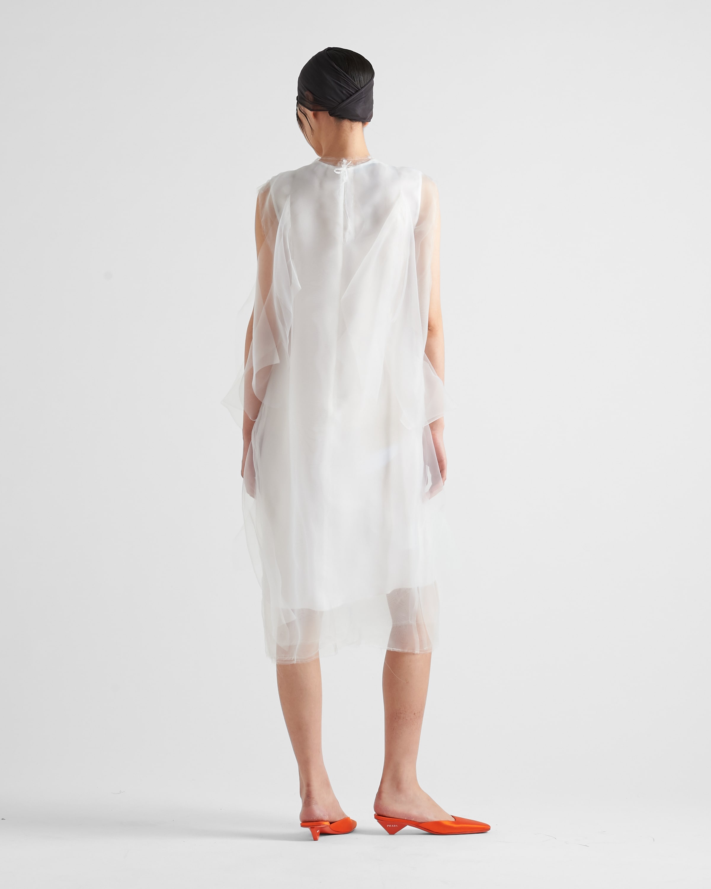 Technical voile dress - 5