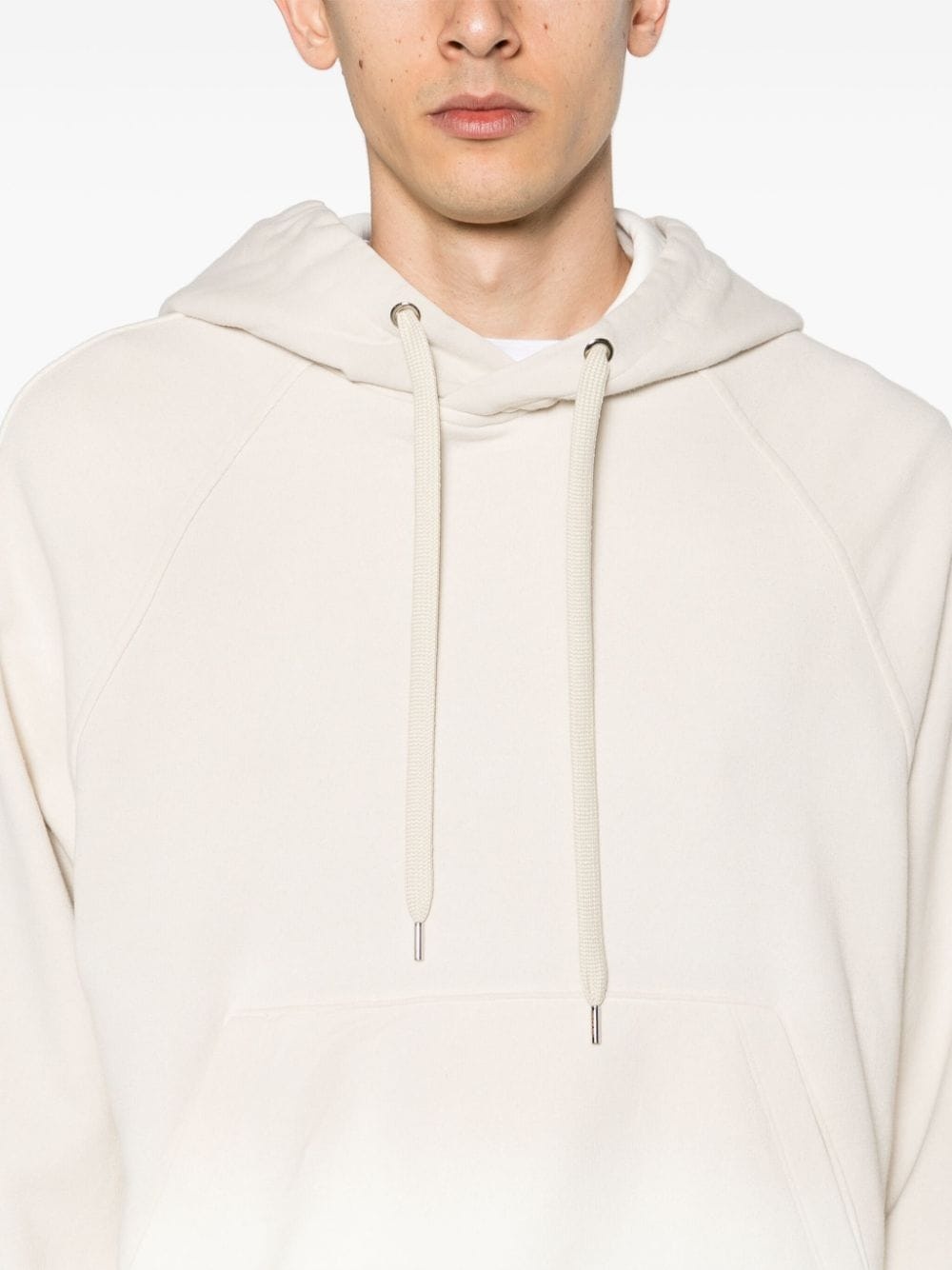 ombrÃ©-effect cotton hoodie - 5