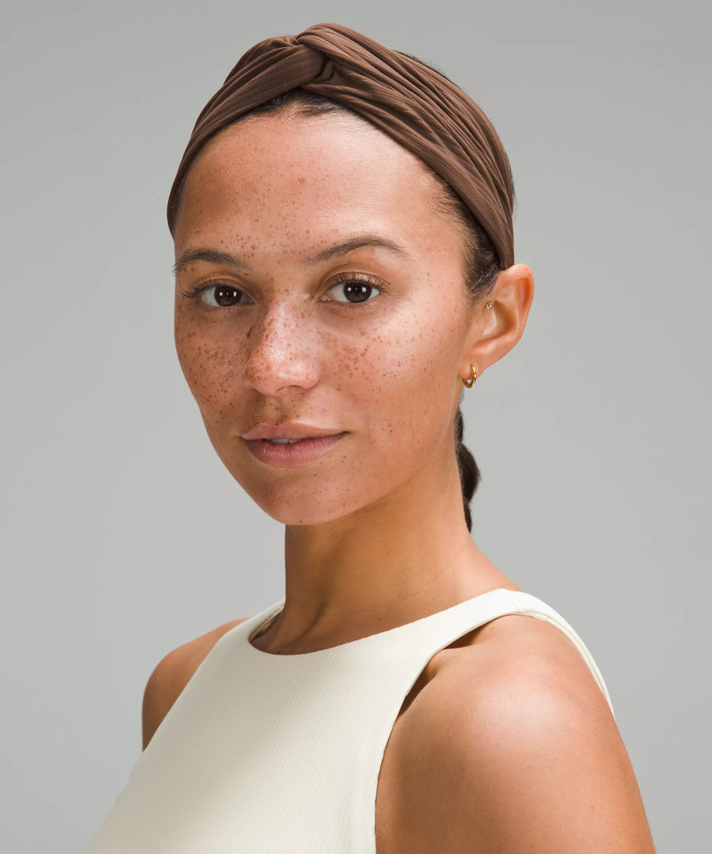 lululemon Women's Ribbed Nulu Twist-Front Headband outlook