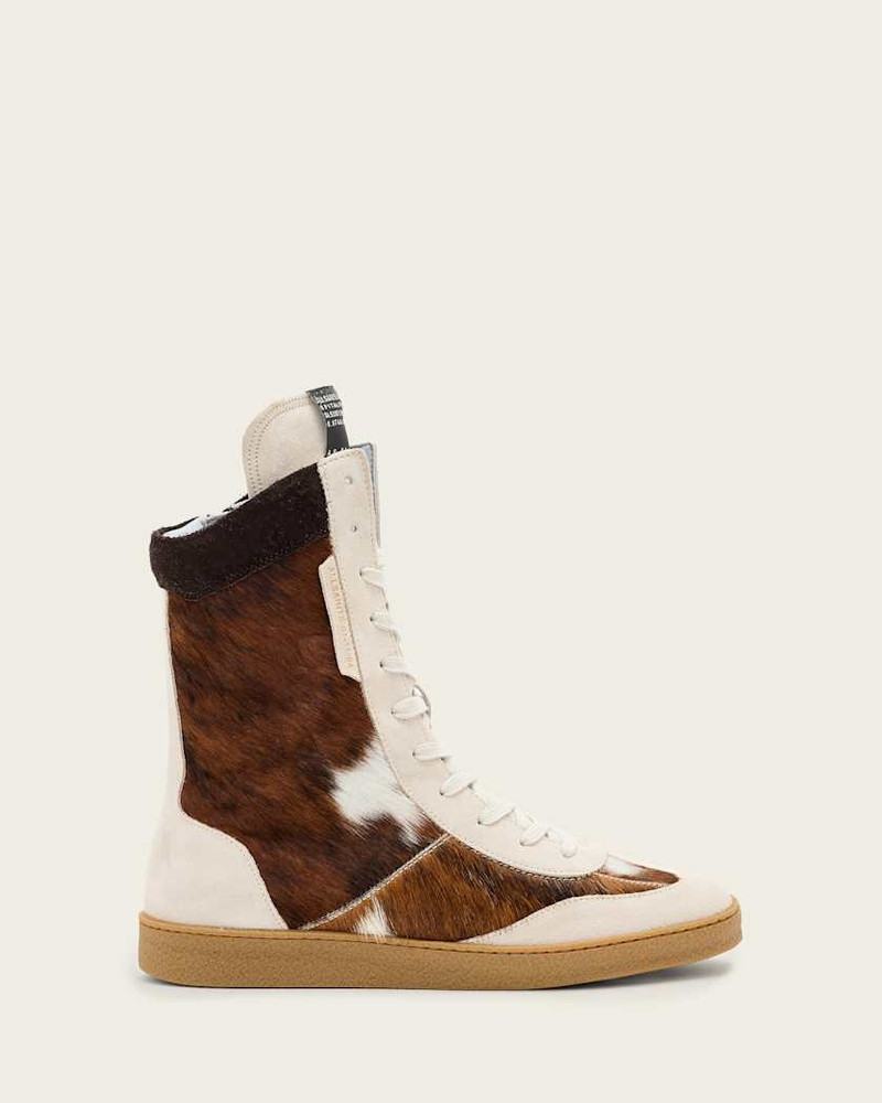 LOUISE COWHIDE HIGH TOPS 1