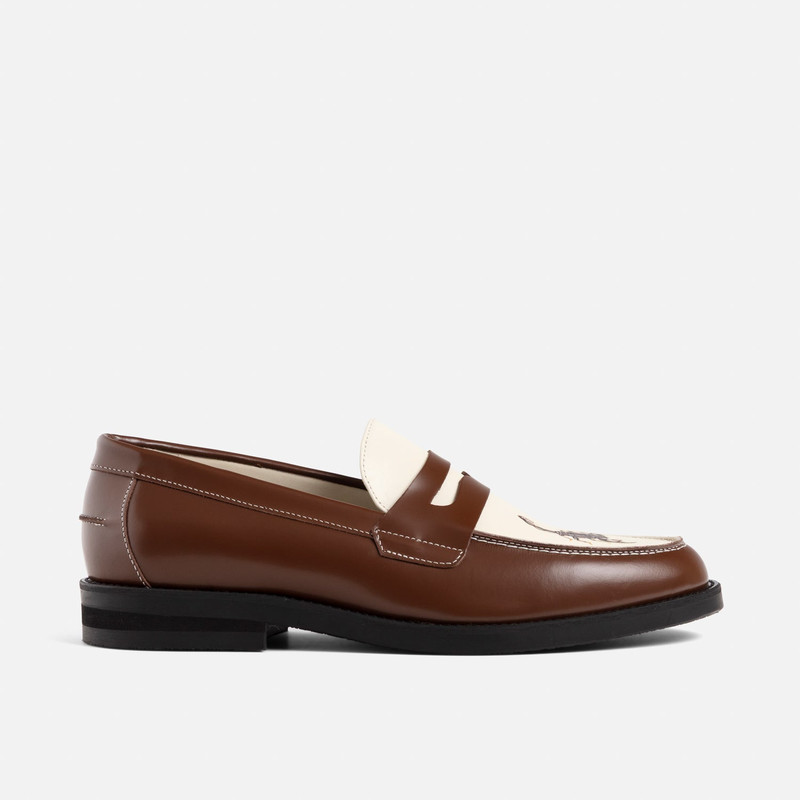 Wilde Chestnut Scorpion Penny Loafer - Men's 4