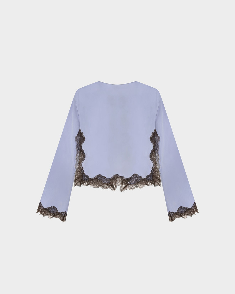 16ARLINGTON FILIPA CARDIGAN IN SATIN outlook