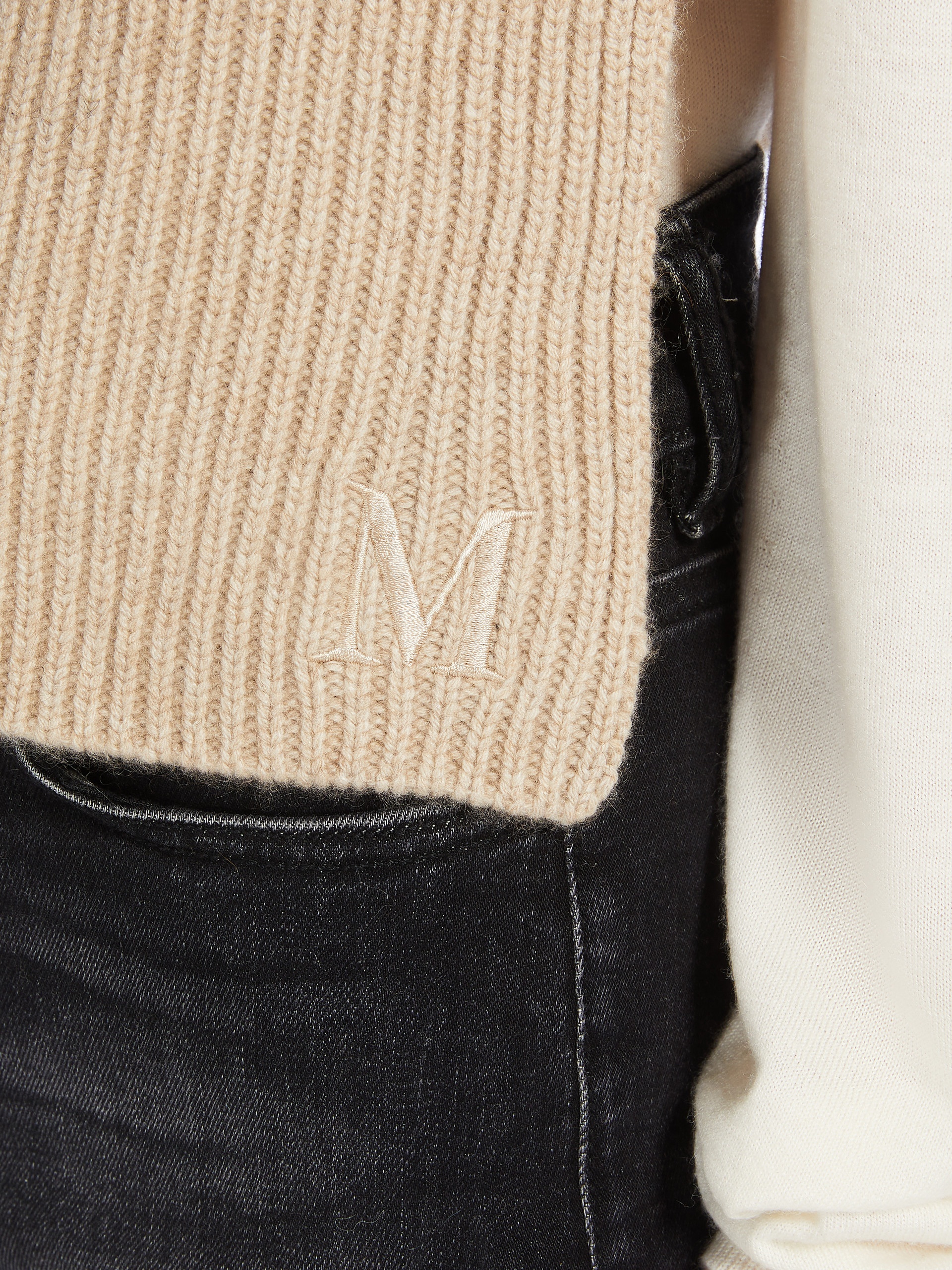 LIVIGNO Ribbed cashmere beanie - 6