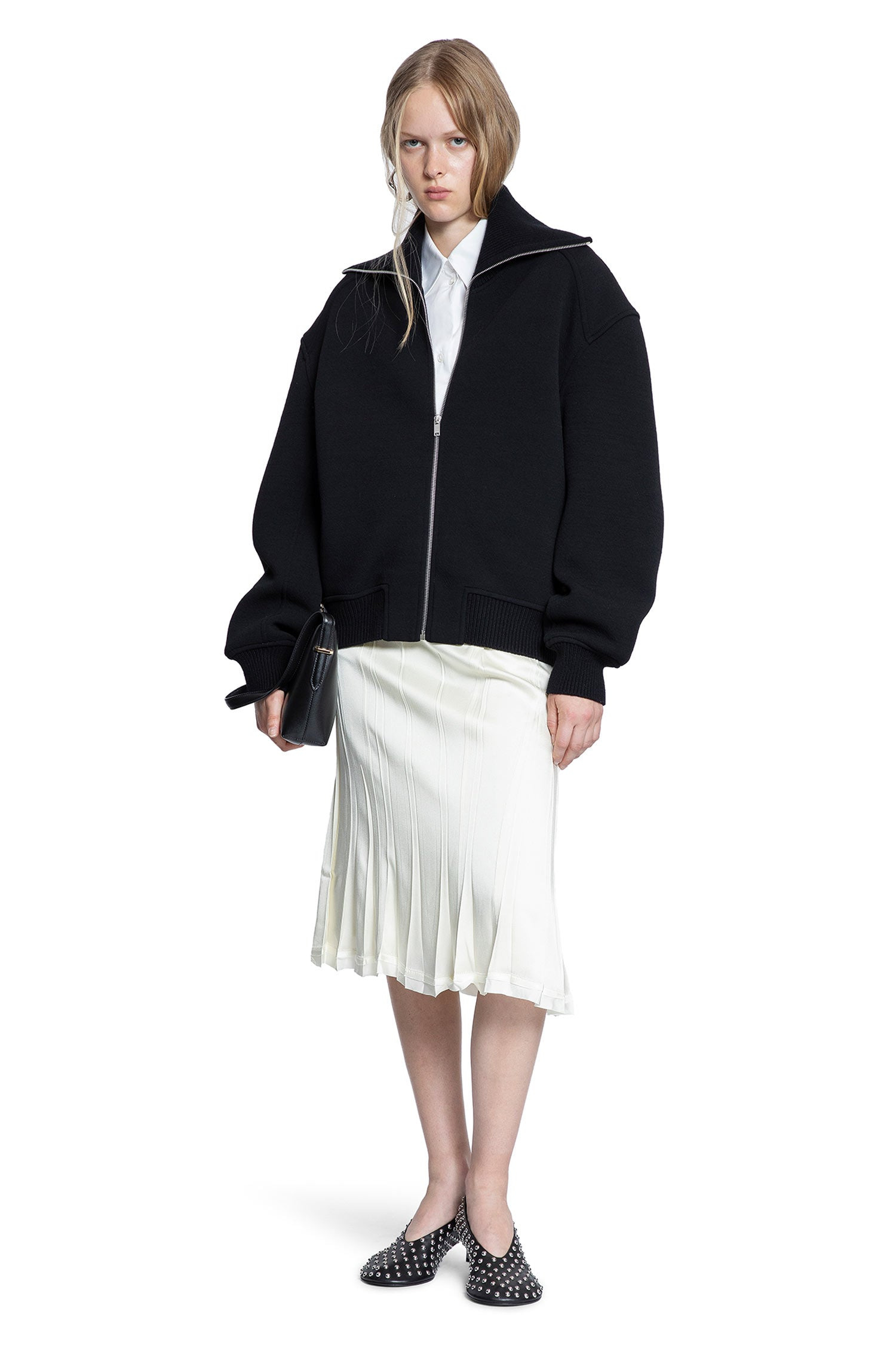 Envers-Satin-Flared-Skirt - 6