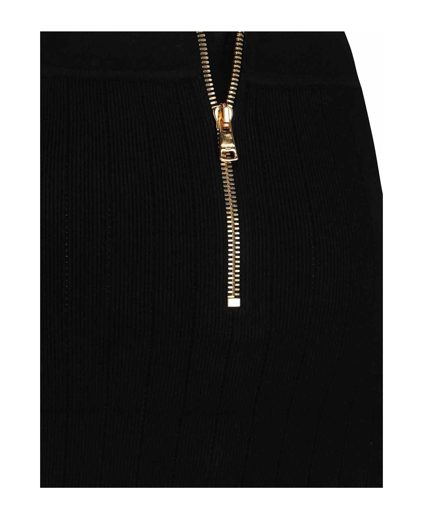 Knitted Mini Skirt - 5