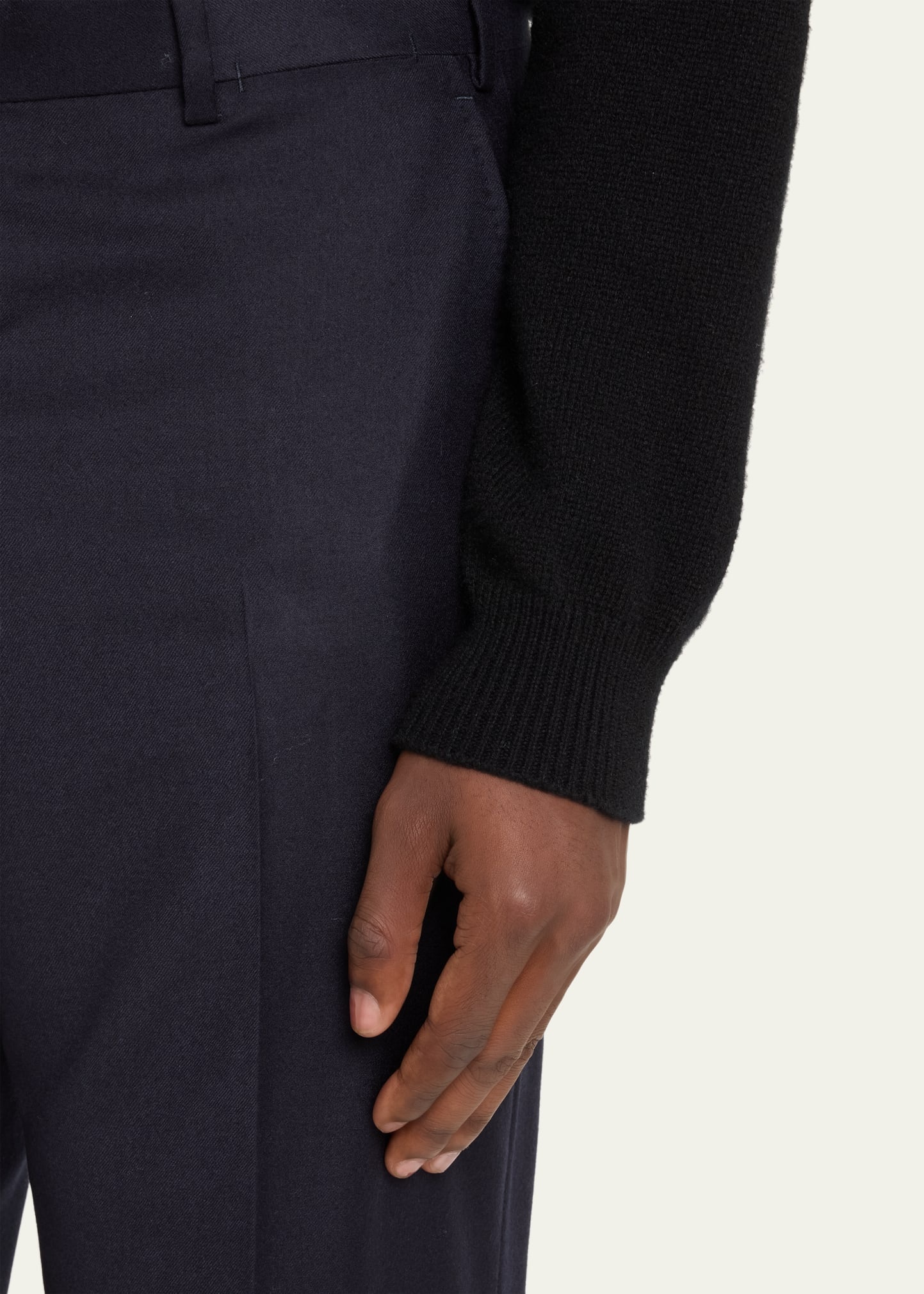 Men's Tigullio Flannel Trousers - 5