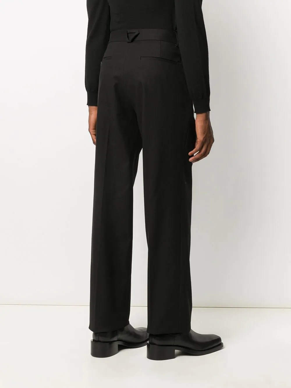 high-rise tailored trousers - 4