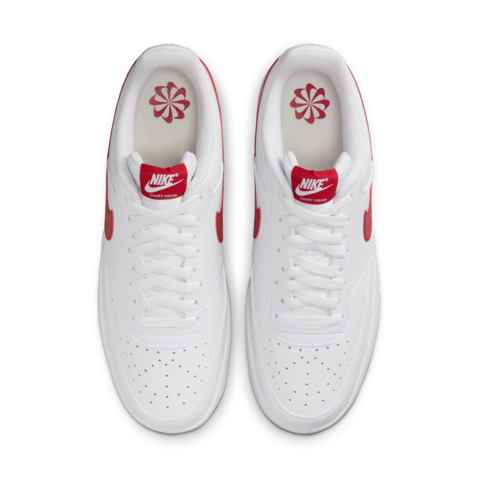 Nike Court Vision Low Next Nature 'White University Red' HF1744-101 - 4