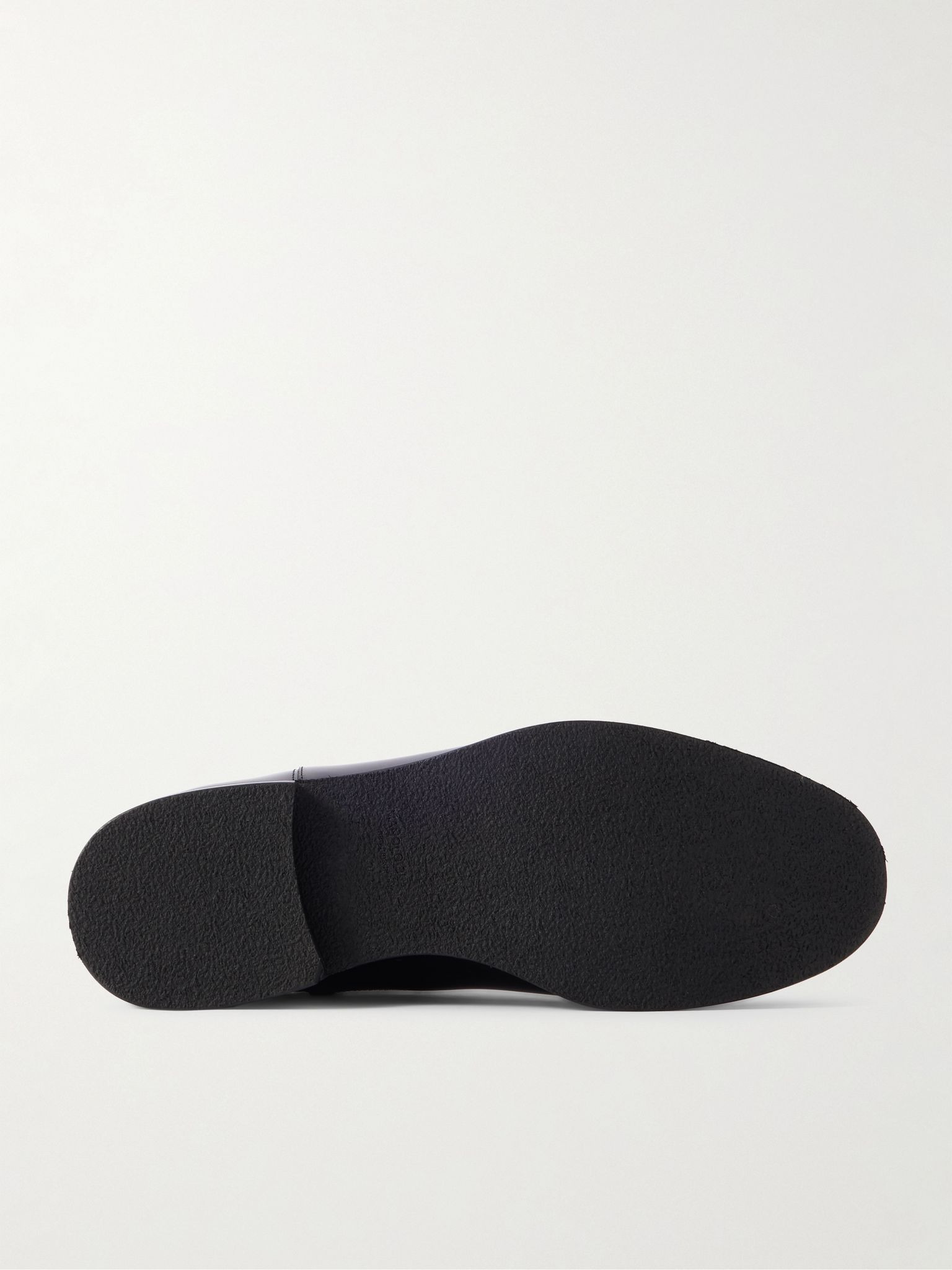Sempione Manny Polished-Leather Chelsea Boots Black - 3