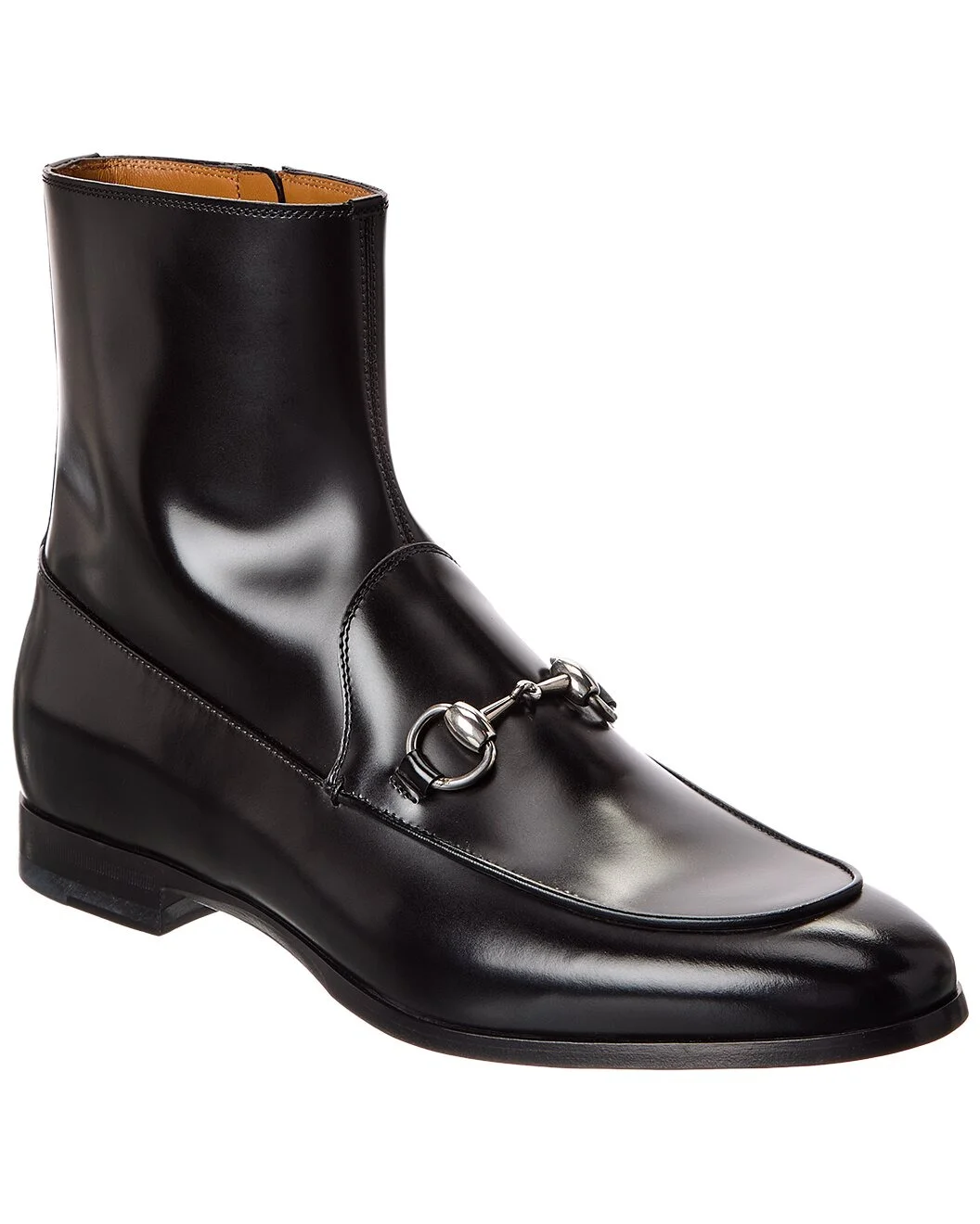 Gucci Horsebit Leather Bootie - 1