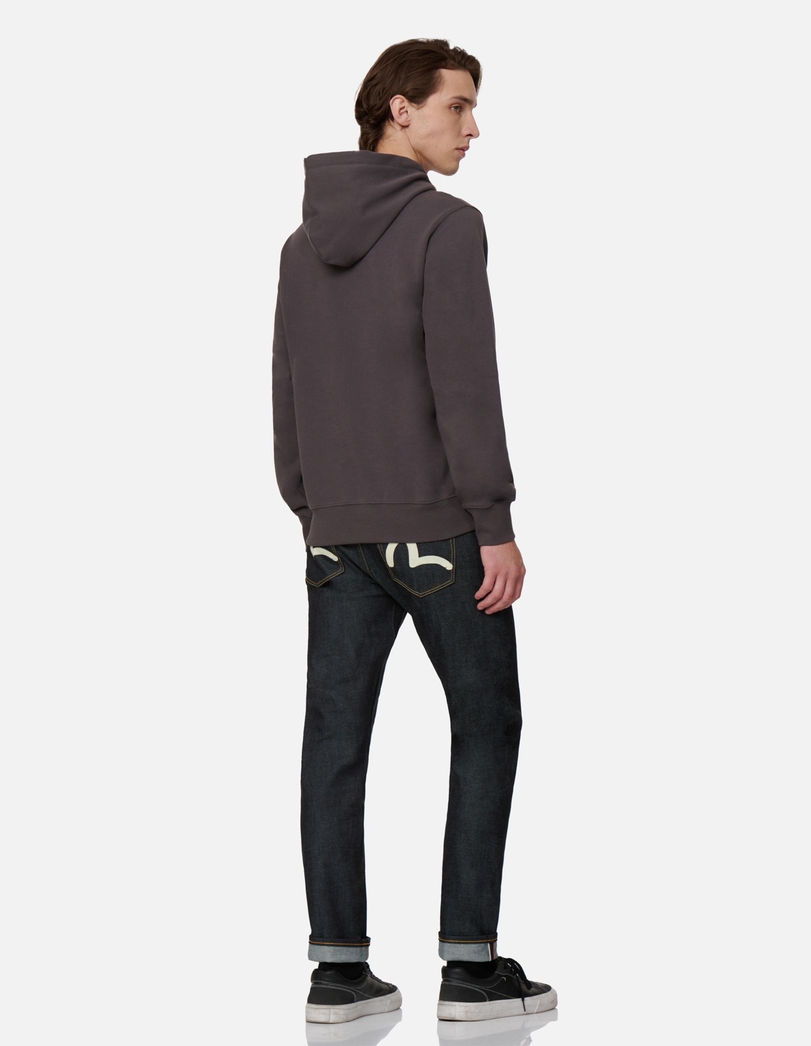 SEAGULL PRINT HOODED SWEATSHIRT - 4