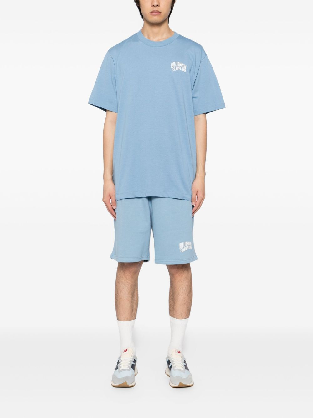 logo-print shorts - 2