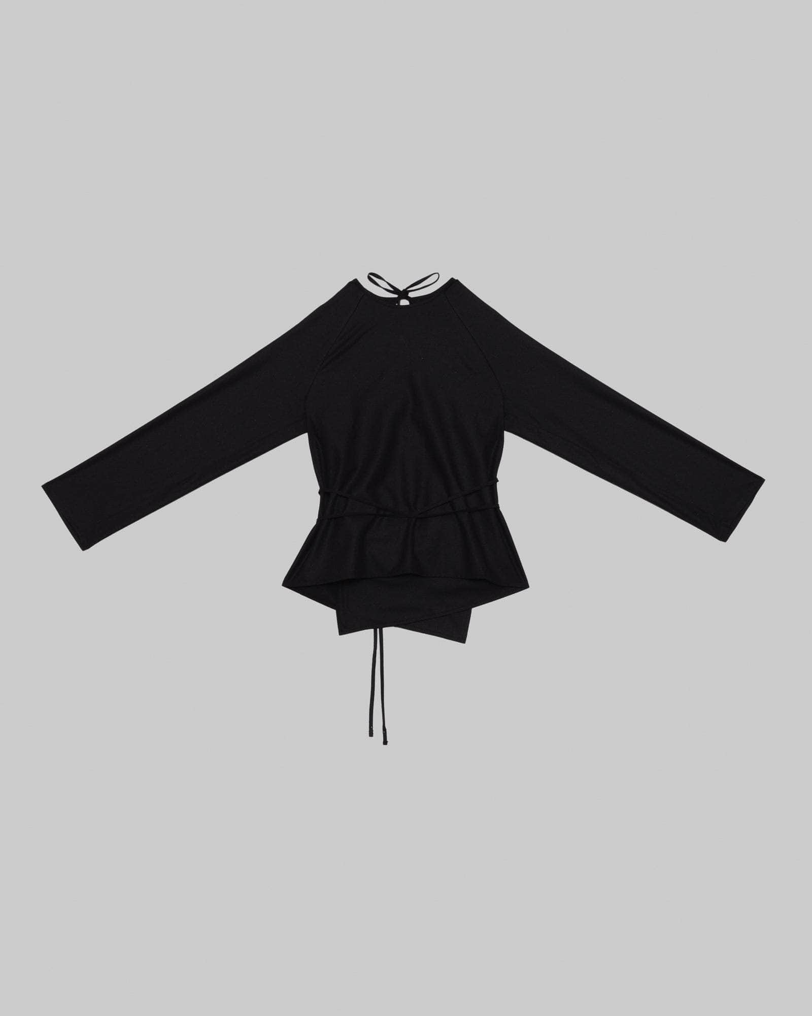 Long Sleeve Apron Top - Wild Silk - 11
