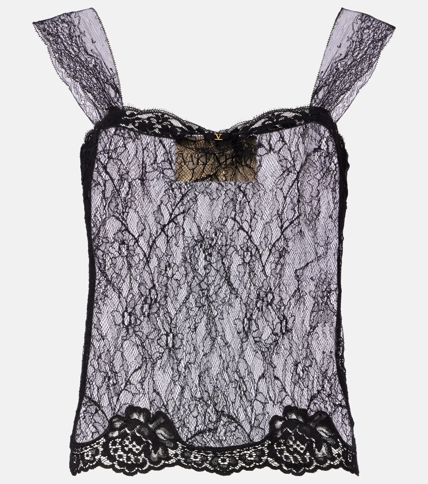 Lace sheer top - 1