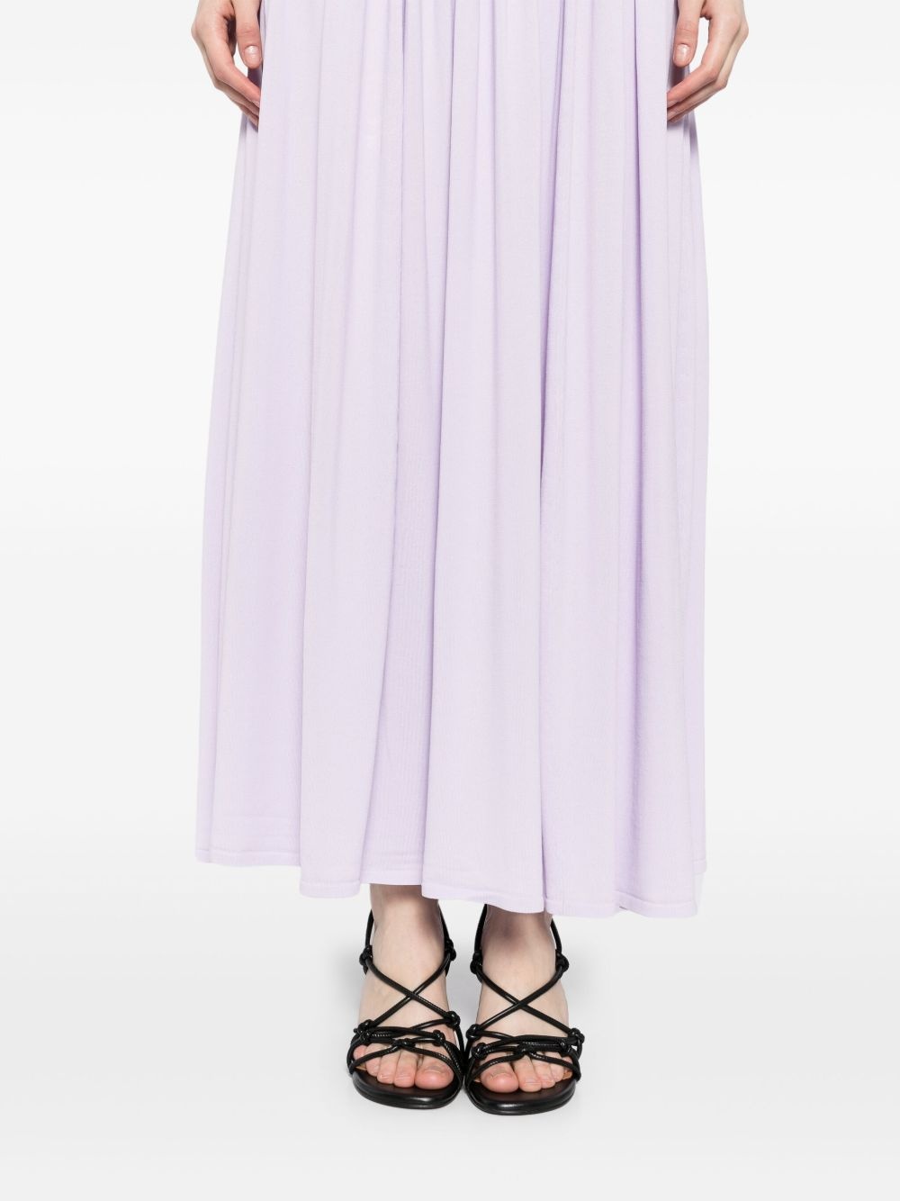 illuminate gathered skirt - 5
