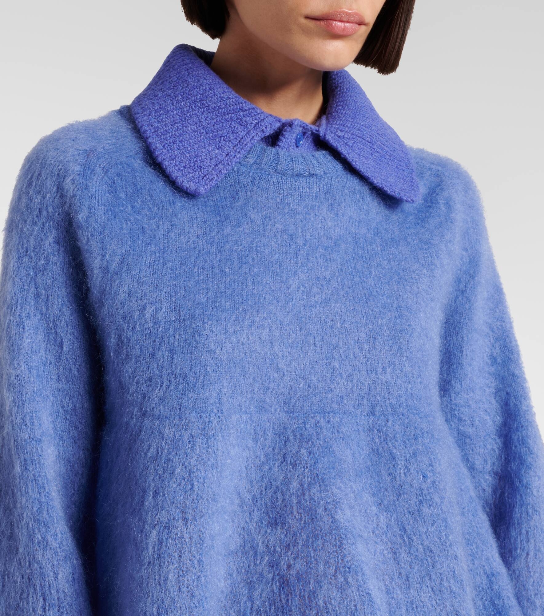 Mohair-blend sweater - 4