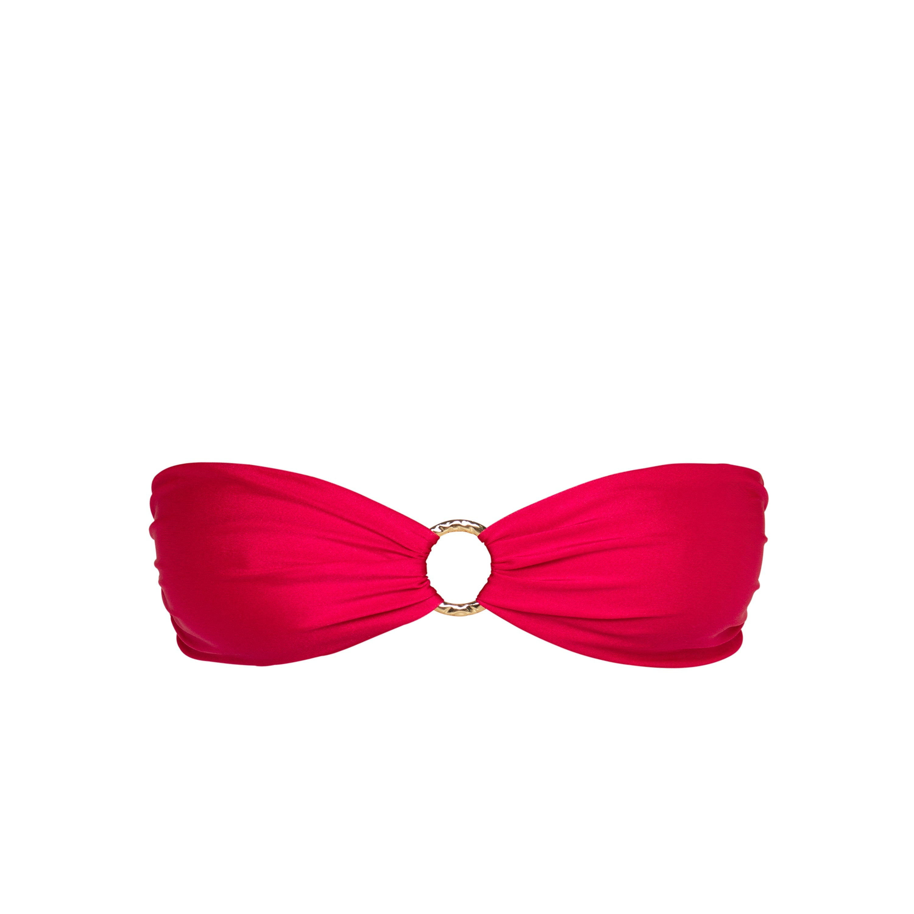 CECE Magenta - Bandeau Bikini Top - 5