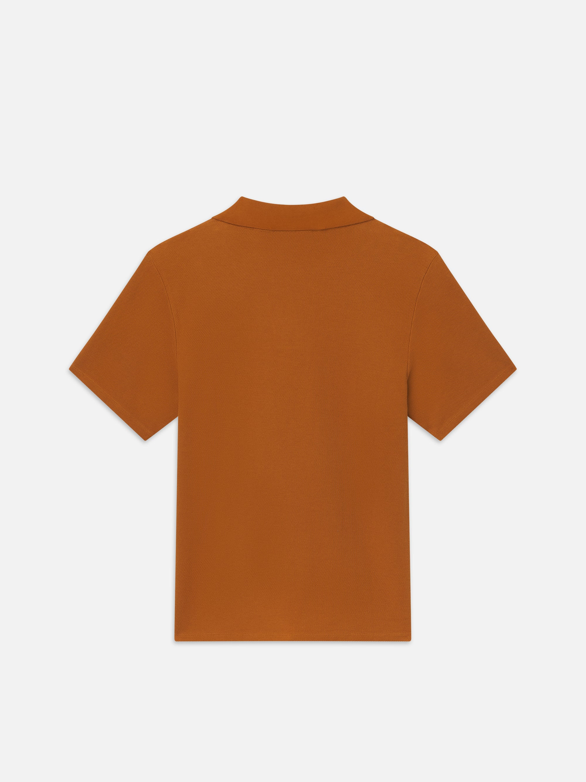 Jacquard Polo in Rust - 3