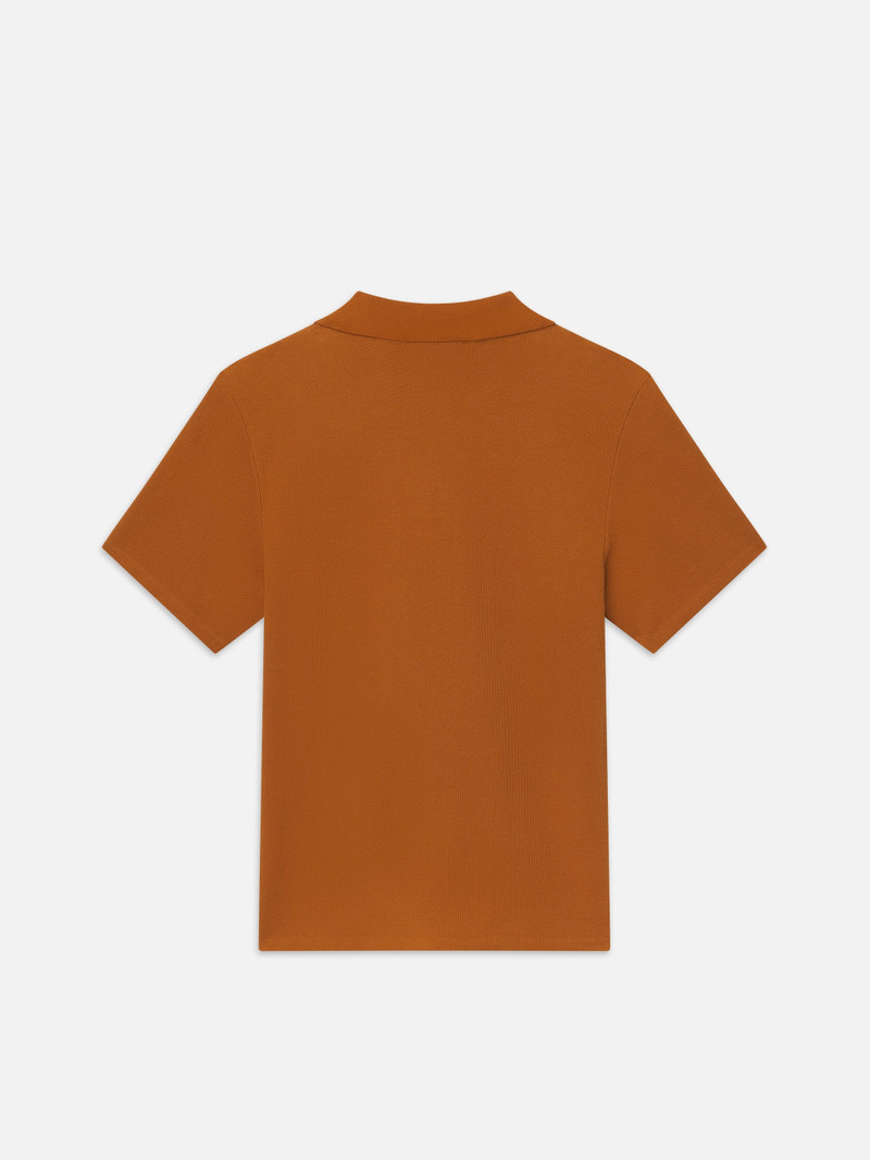 Jacquard Polo in Rust 3