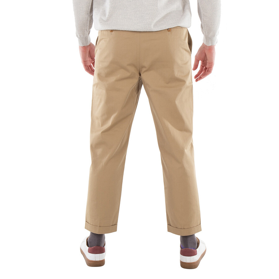 Kenzo Straight Leg Cotton Pants - 3
