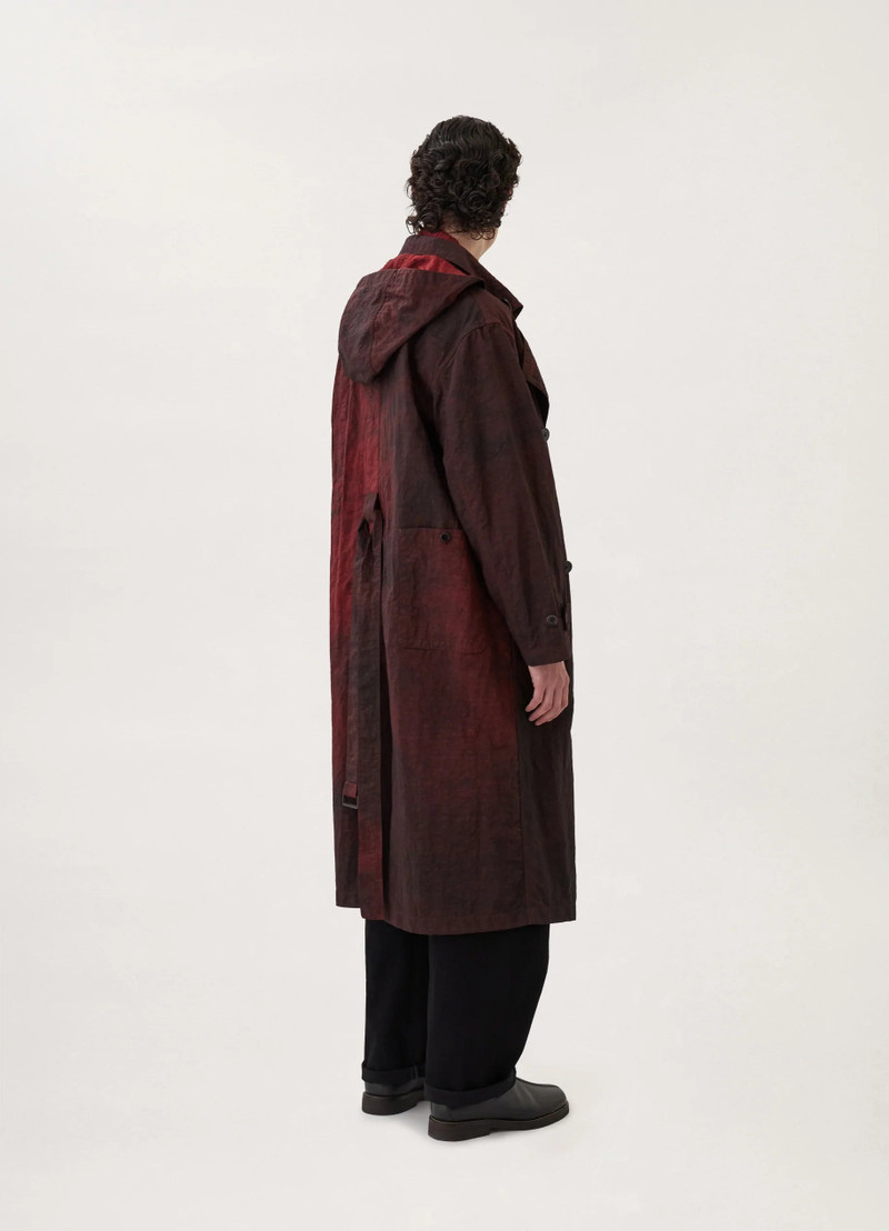 PRINTED LIGHT TRENCH COAT
NYLON CANVAS 5