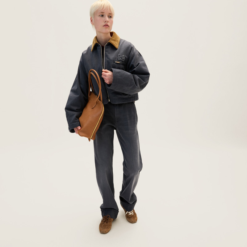 Miu Miu Washed drill pants outlook