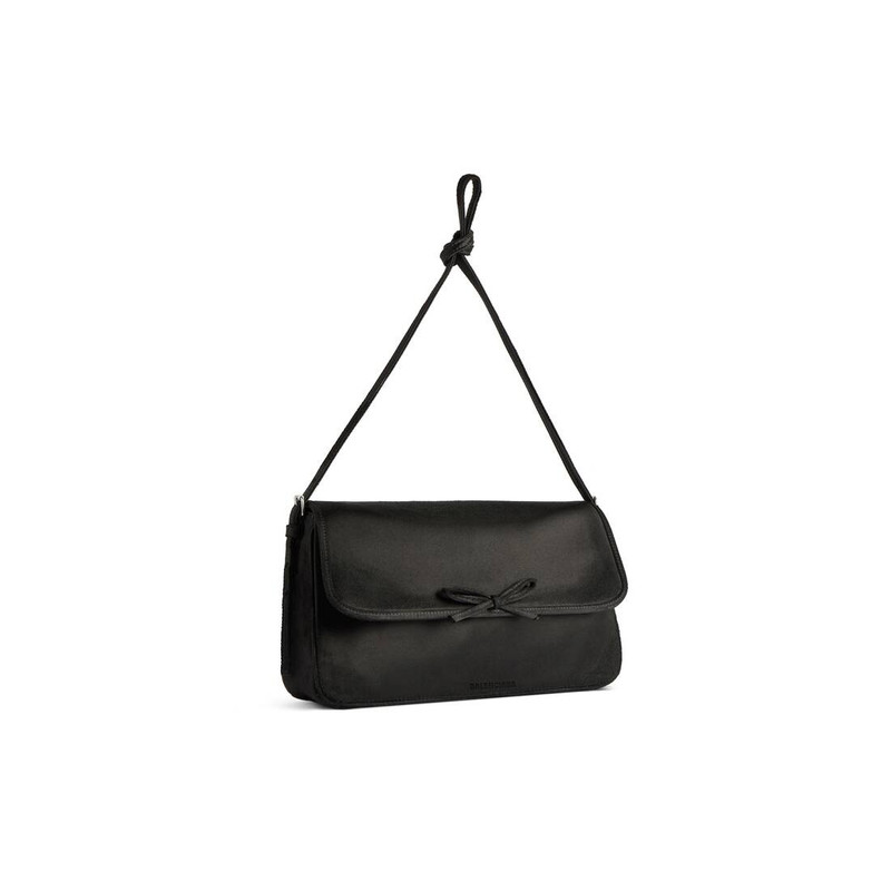 Women's Leopolda Pochette in Black 4