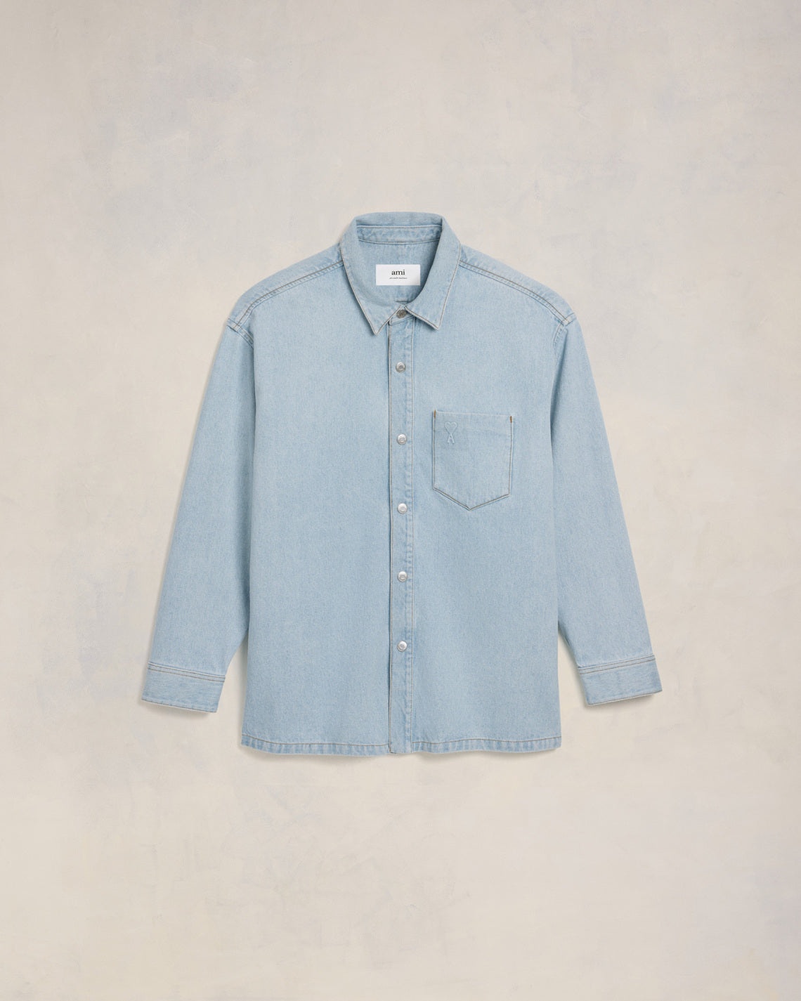 OVERSIZED AMI DE COEUR OVERSHIRT - 1