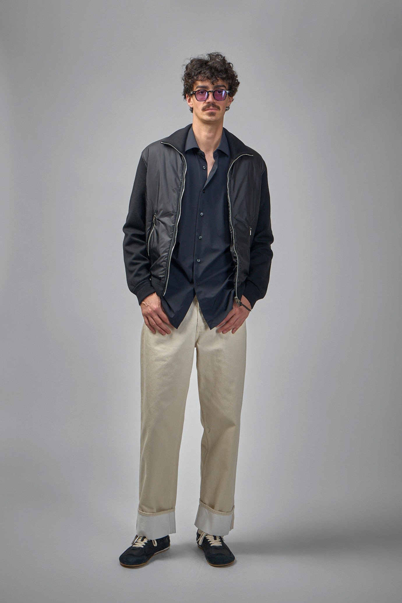 Light Nylon Merino Zip Through - 2