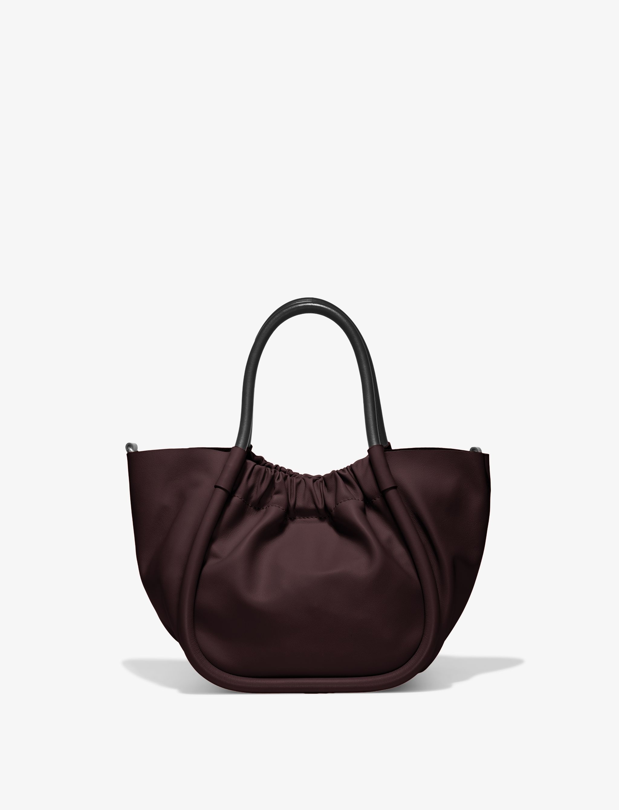 Small Ruched Crossbody Tote - 4