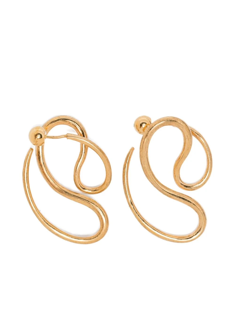 sculptural earrings - 1