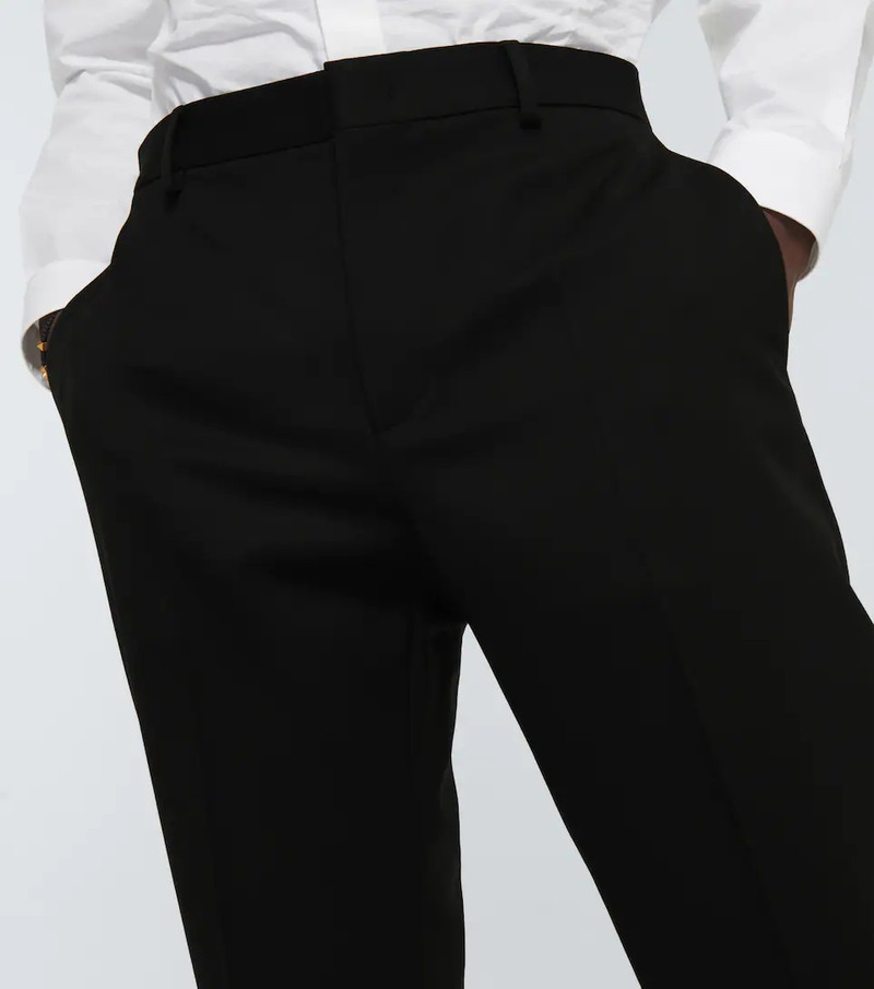 Wool-blend slim-fit pants 5