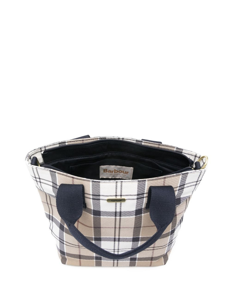 Maisy tartan tote bag 5