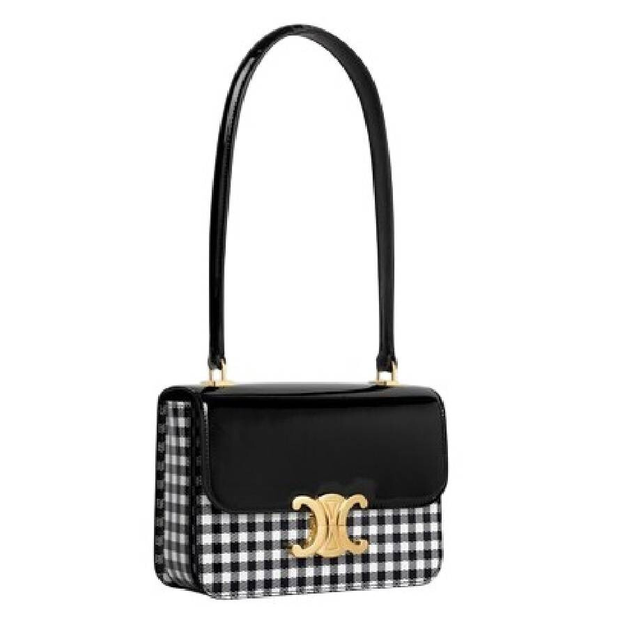 Celine Garance Bag Is Crafted In Vichy-Printed Patent - 2