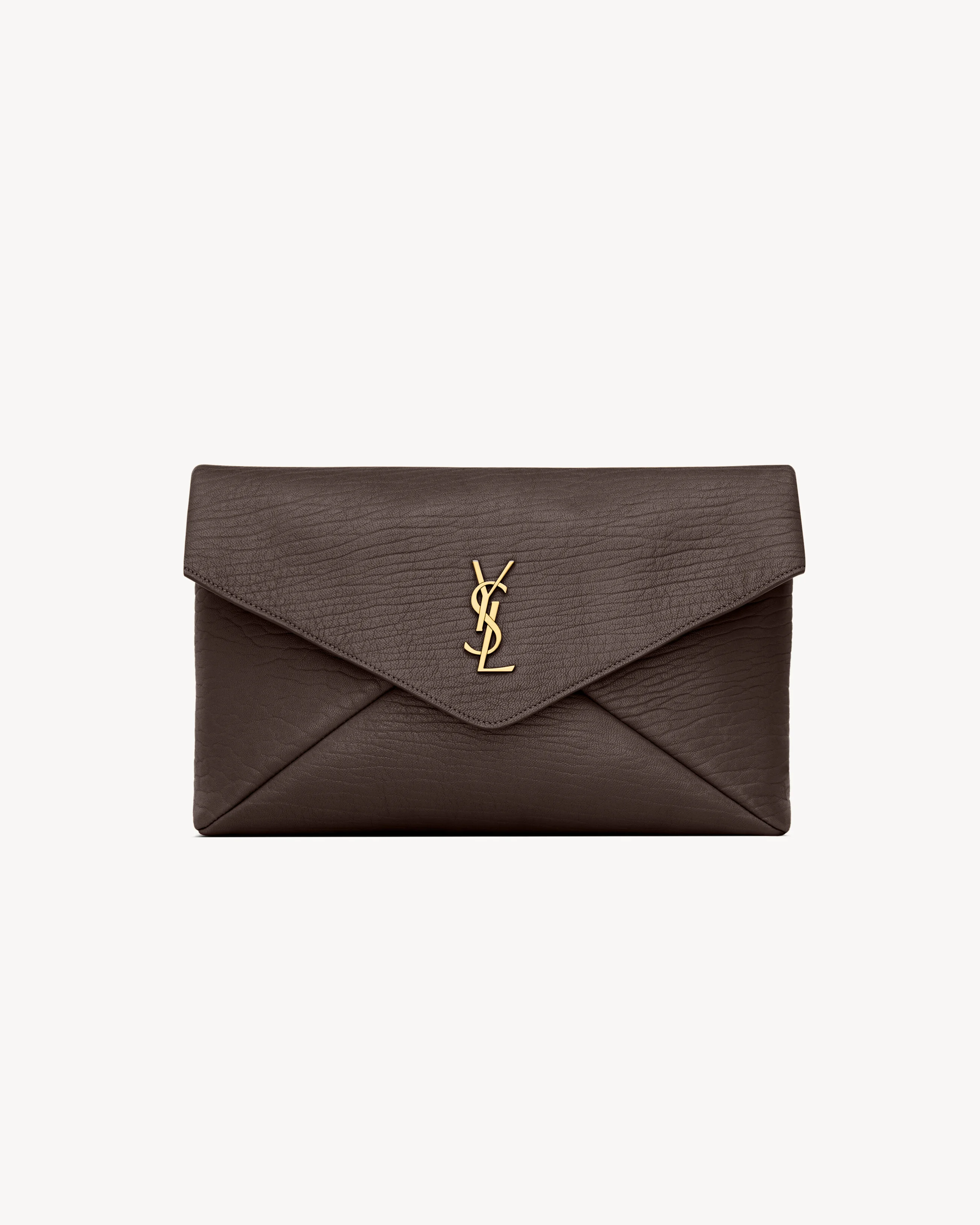 CASSANDRE LARGE ENVELOPE POUCH IN LAMBSKIN - 1
