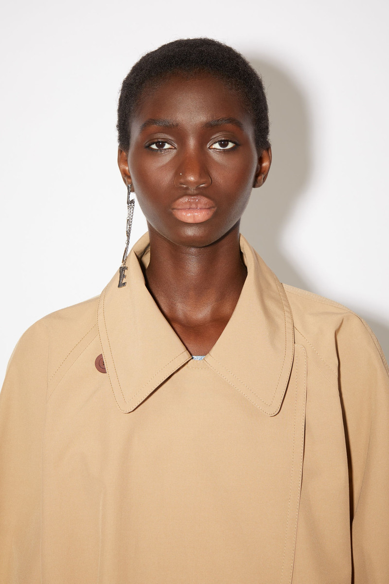 Lined trench coat - Camel brown 8