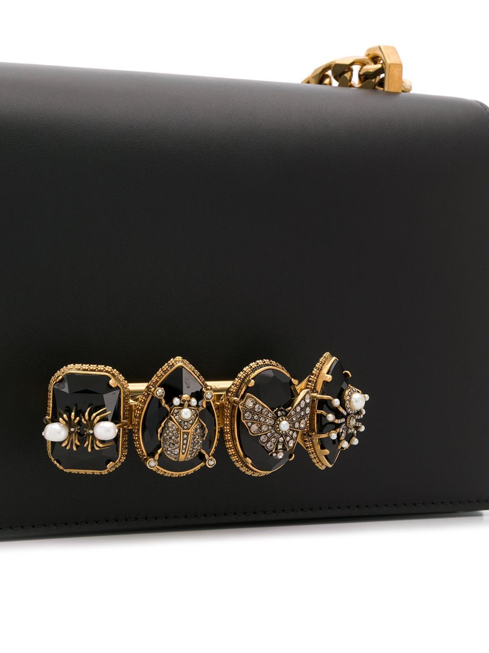 bejewelled insect satchel - 4