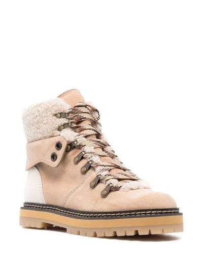 See by Chloé lace-up ankle boots outlook