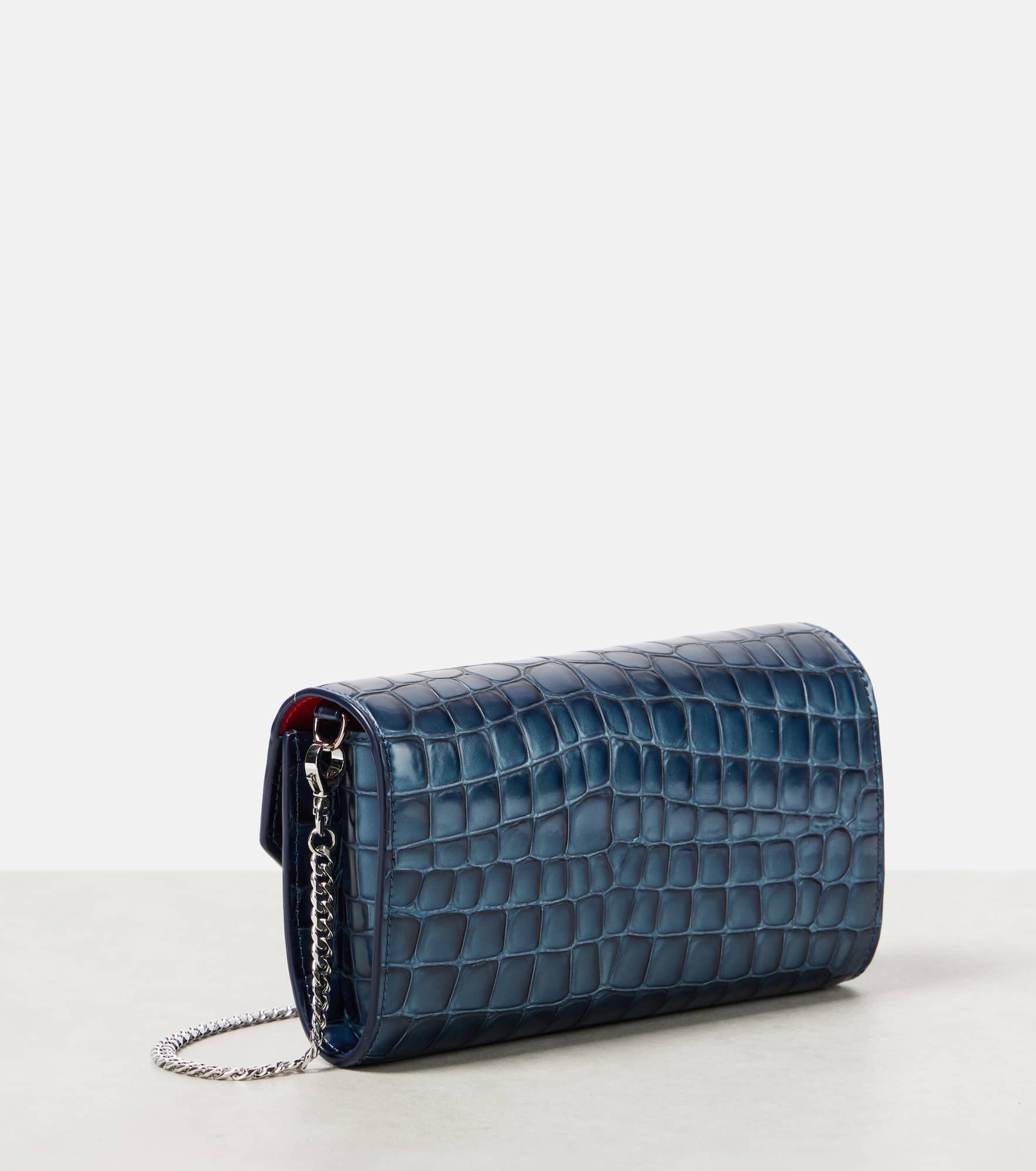 Loubi54 leather clutch - 4