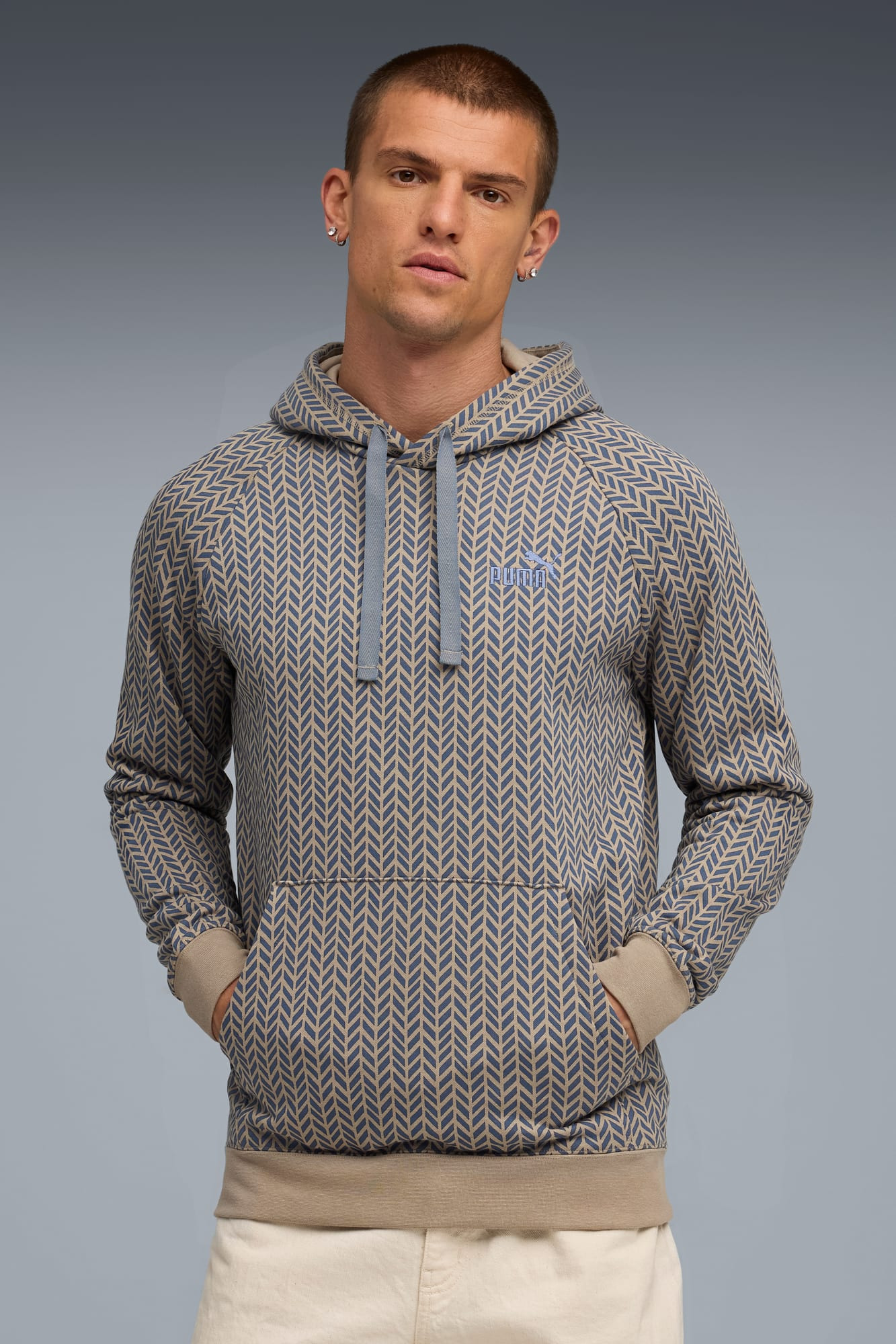 PUMA Essentials Herringbone Men's Hoodie - 3