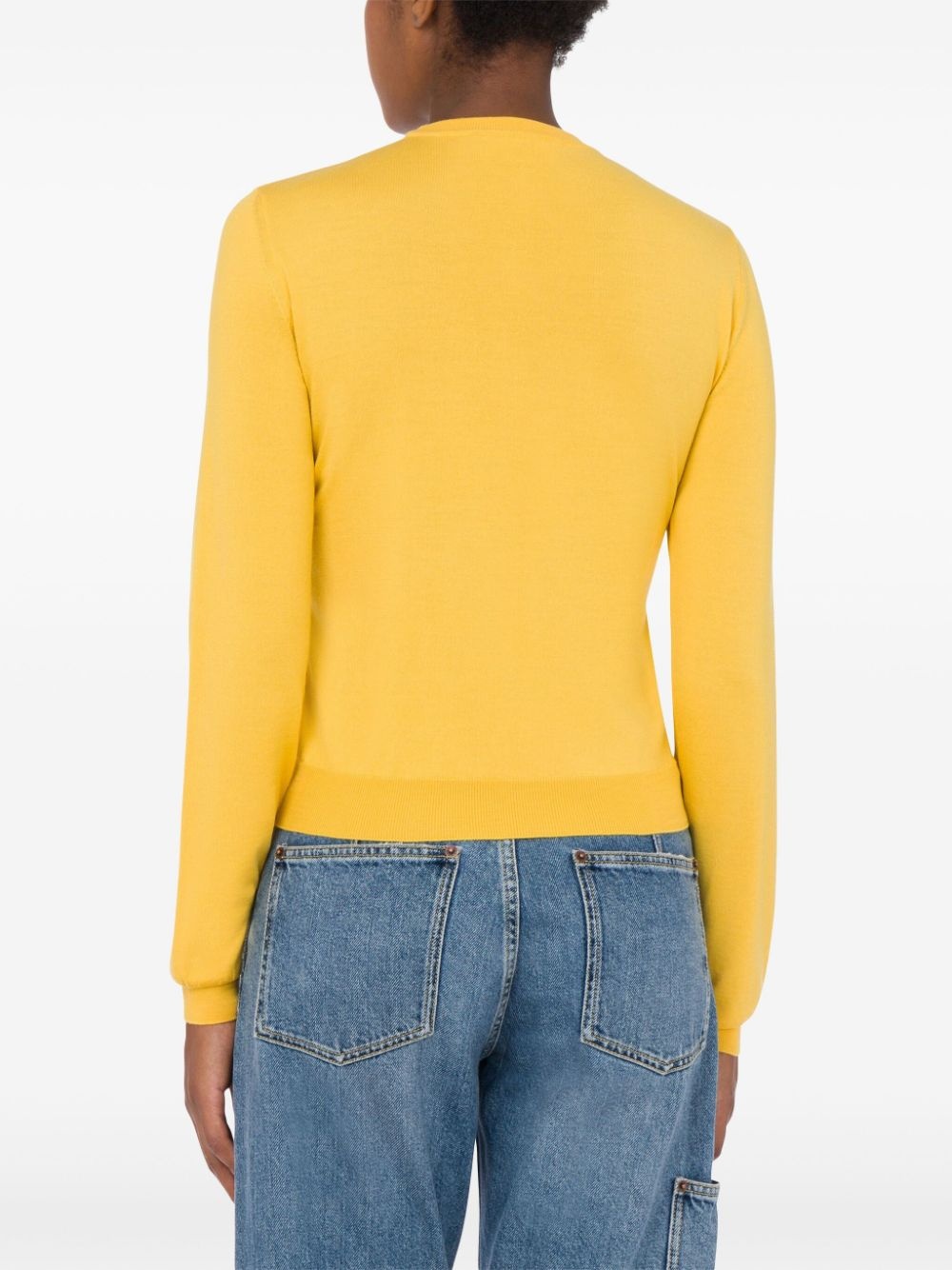 logo-plaque sweater - 3