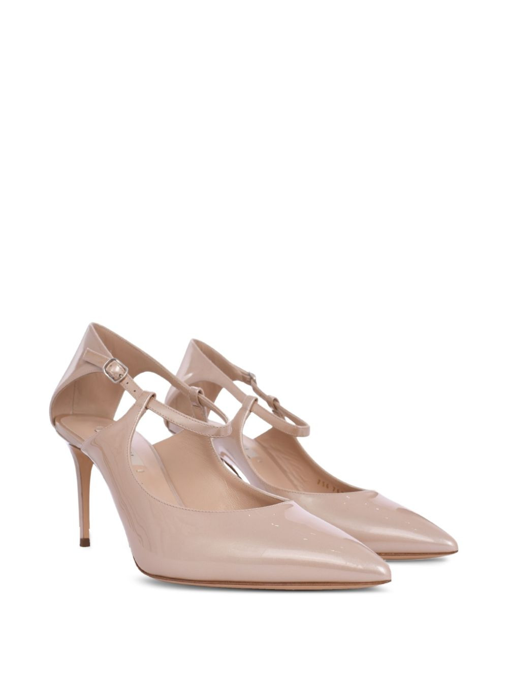 100mm Samurai Julia cut-out ankle-strap pumps - 2