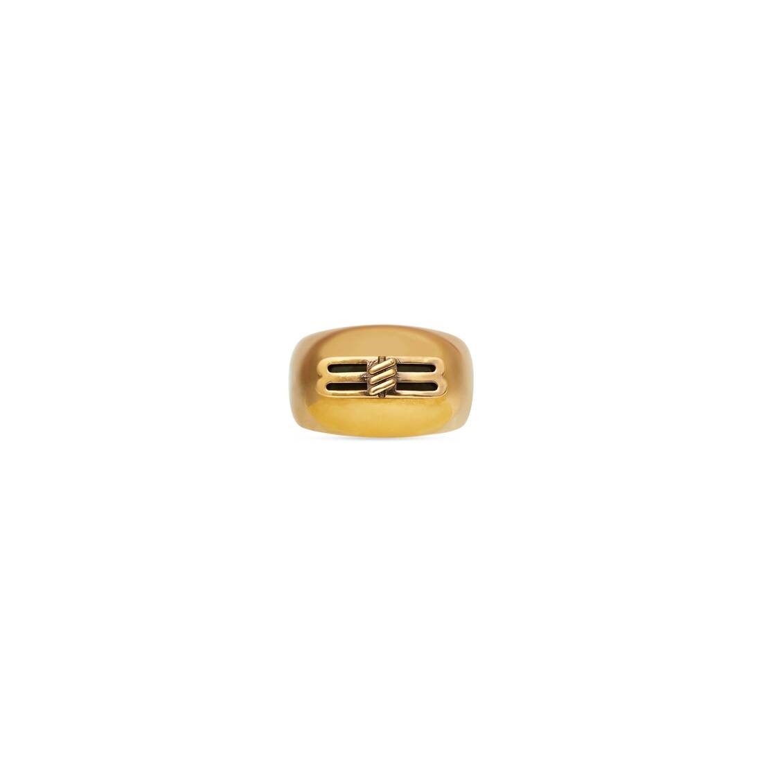 Women's Bb Icon Ring in Gold - 2