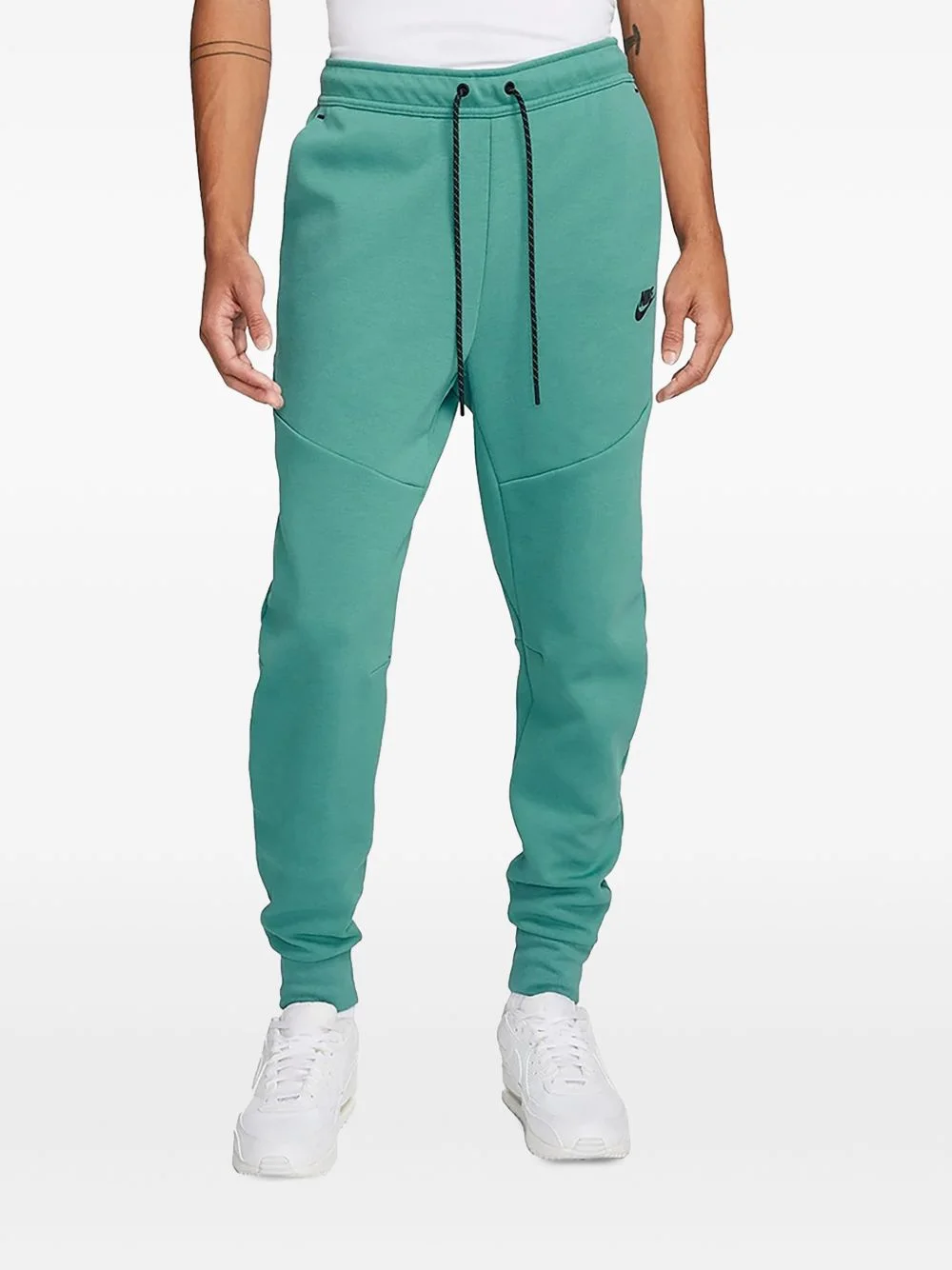 drawstring track pants - 1