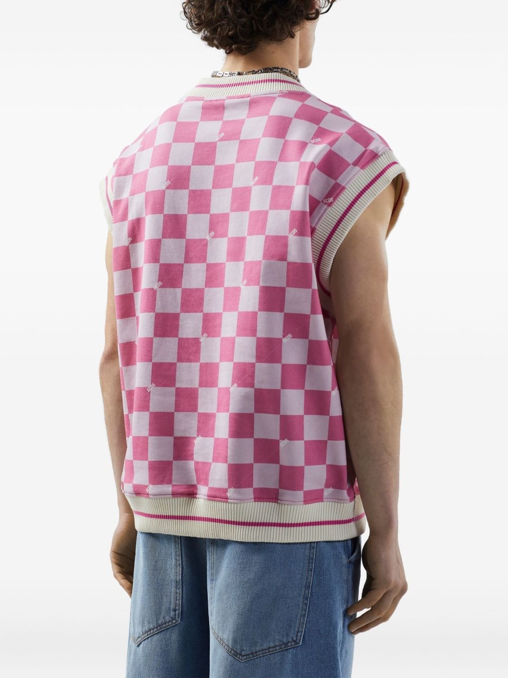 checked vest - 5