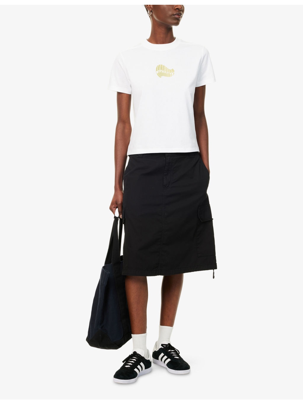 Psshh Logo-Embroidered Cotton T-Shirt - 2