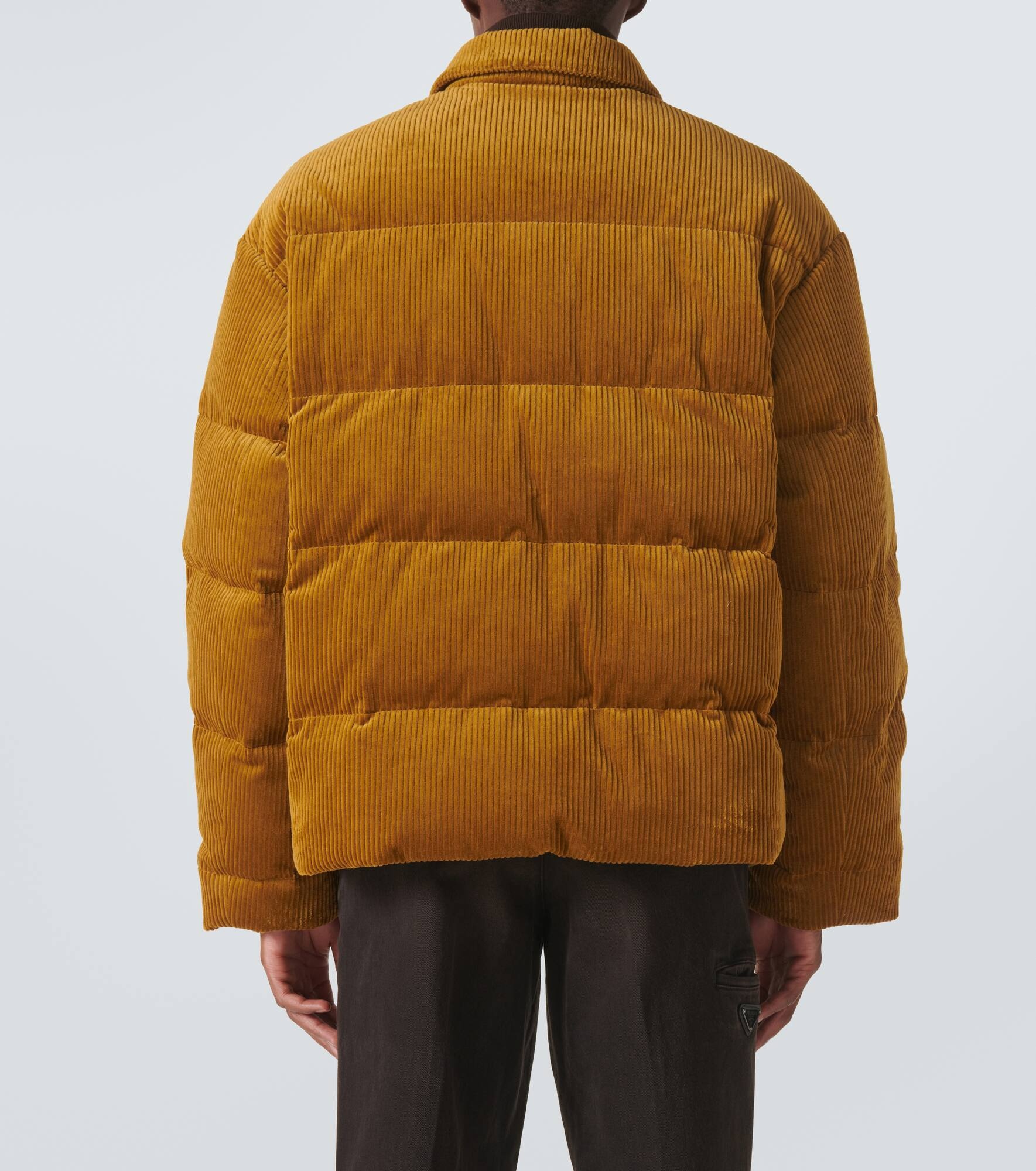 Cotton corduroy puffer jacket - 4