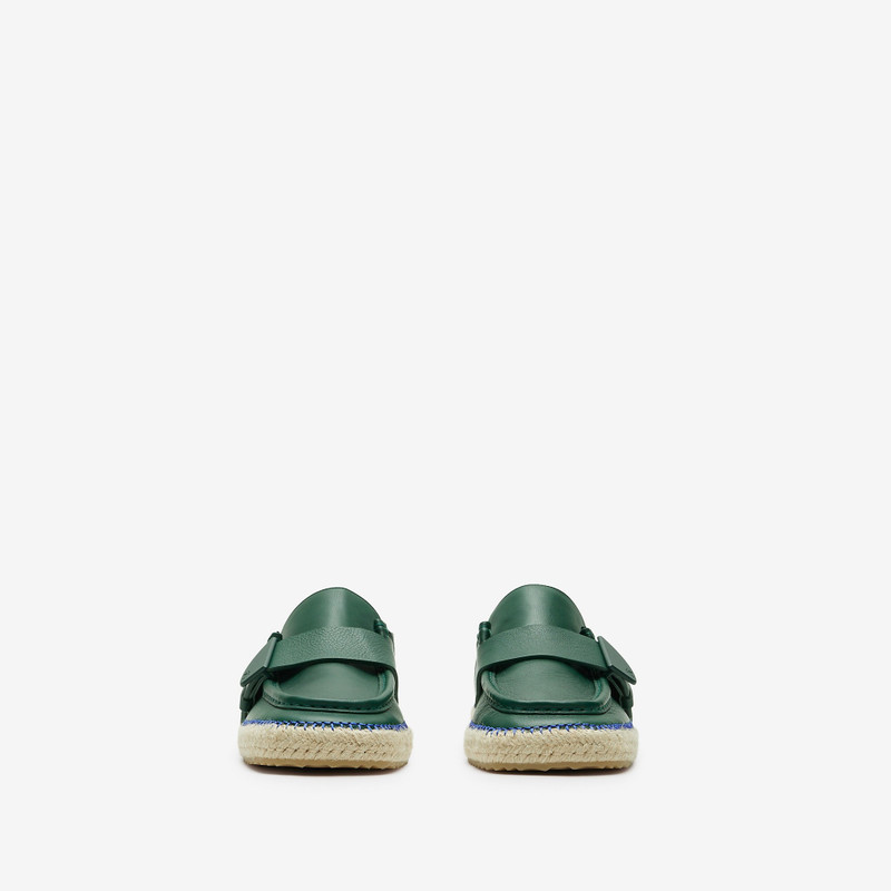 Leather Deck Espadrilles 3