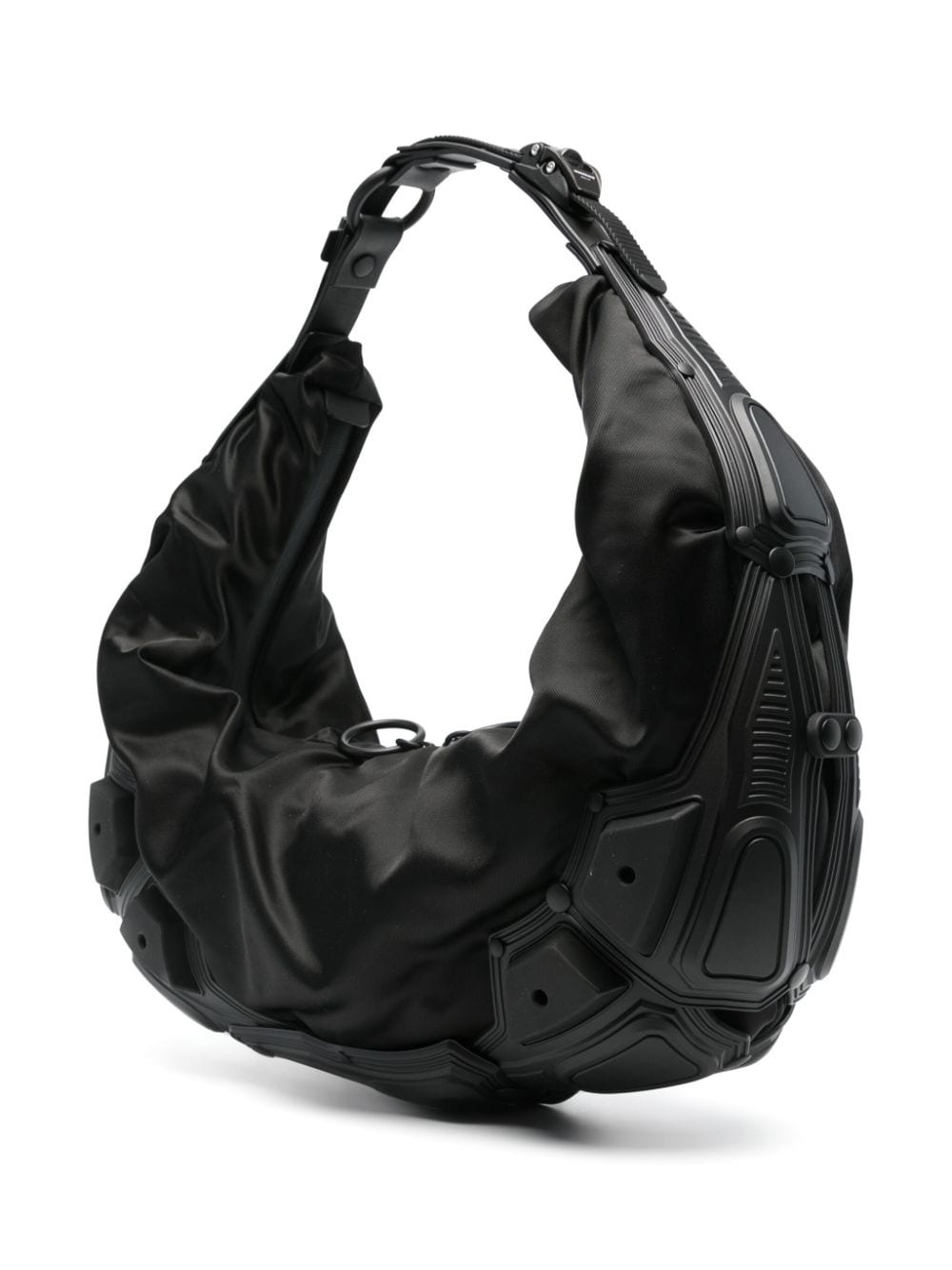 contrast-panel shoulder bag - 2