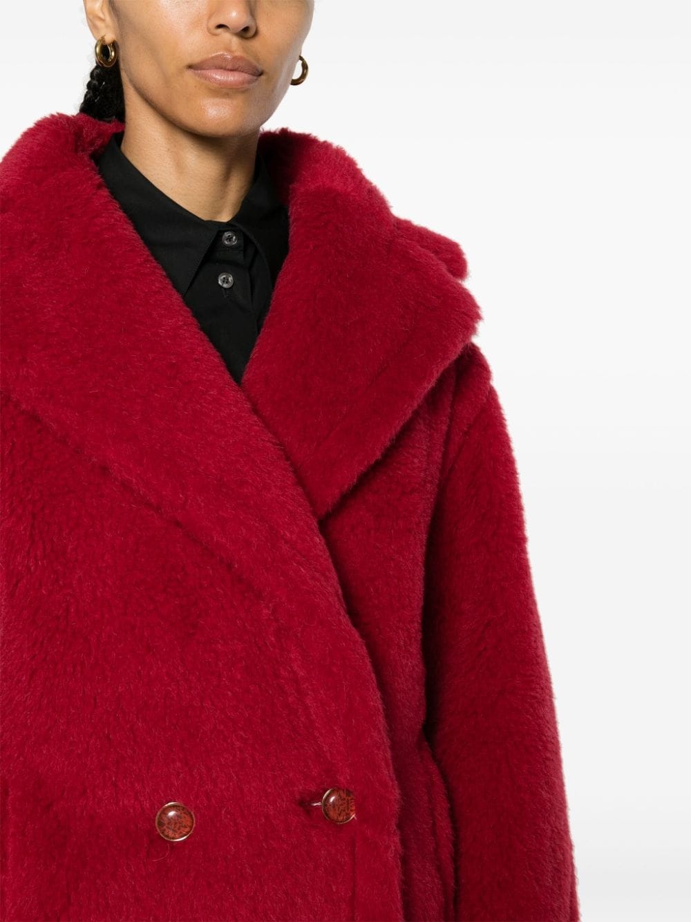 Frais faux-shearling coat - 5